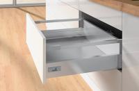 К-т Ящика полн.выдвиж. InnoTech ATIRA Quadro SS, NL520 H144 Серый релинг 9228898 Hettich (Под заказ)