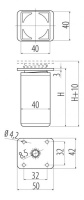 Opora_mebel_naya_reguliruemaya_GTV_DAK_27_H_60_Alyuminiy_kod_41800_1